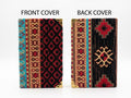 Chenille Jacquard Notebook, Turkish Rug Design, Kilim Pattern